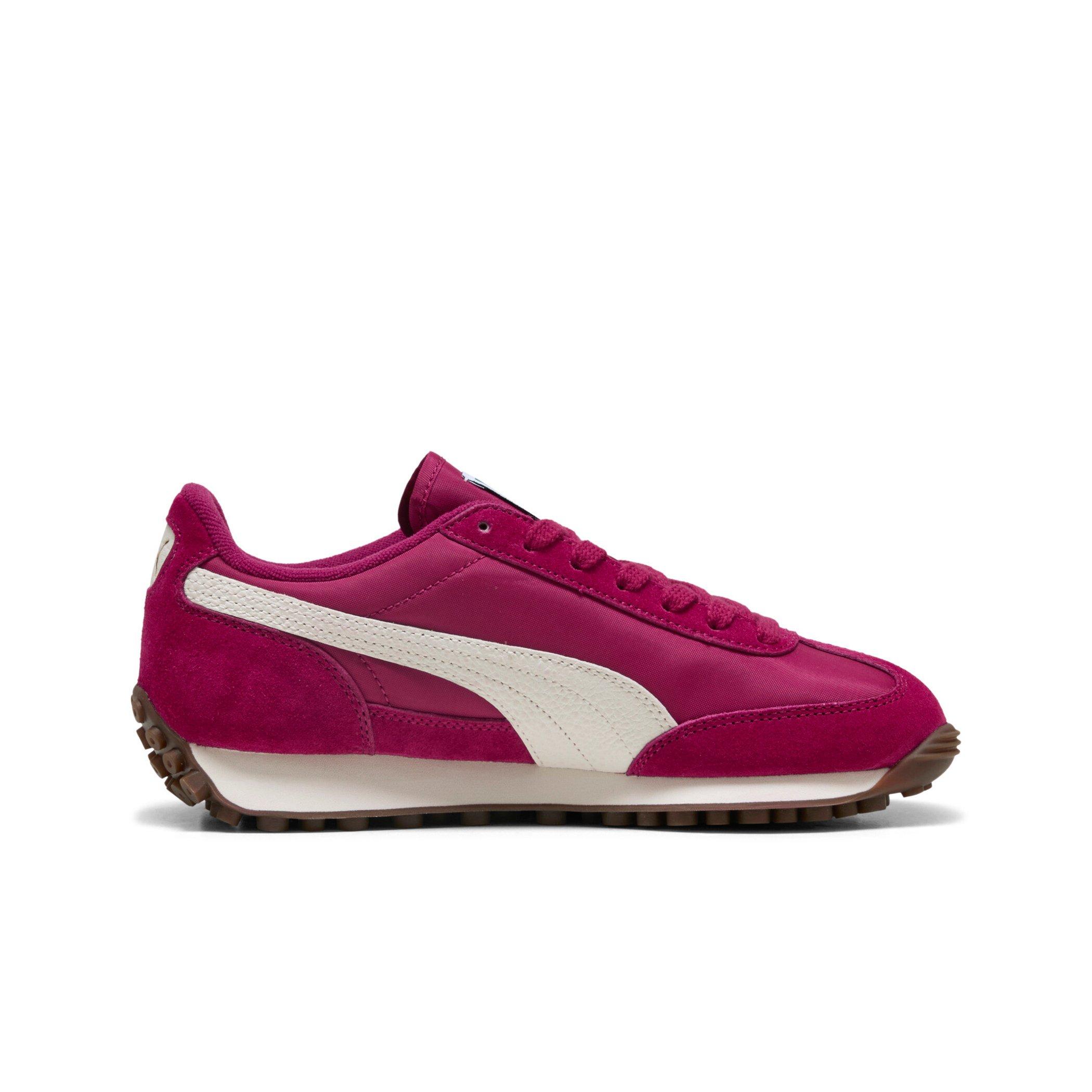 (取寄) プーマ レディース イージー ライダー ビンテージ シューズ PUMA women Easy Rider Vintage Shoes Berry/Warm White PUMA Easy Rider Women's Suede Logo Low Top Shoes - Berry